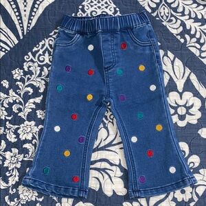 Colorful Polka Dot Kids Jeans First Impressions 12m